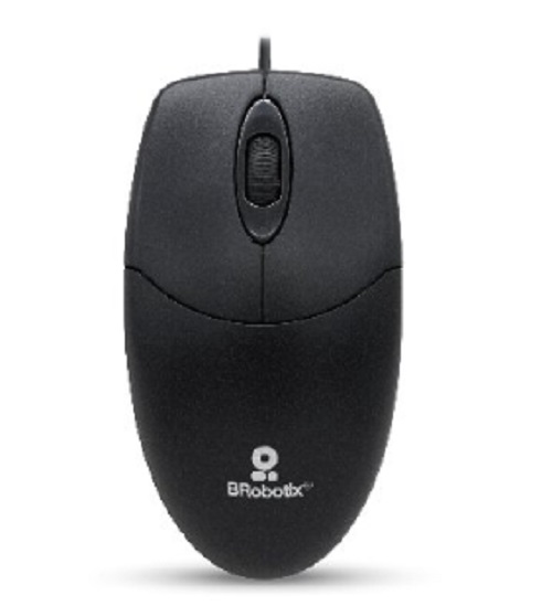 Mouse b&aacute;sico USB BROBOTIX 497202