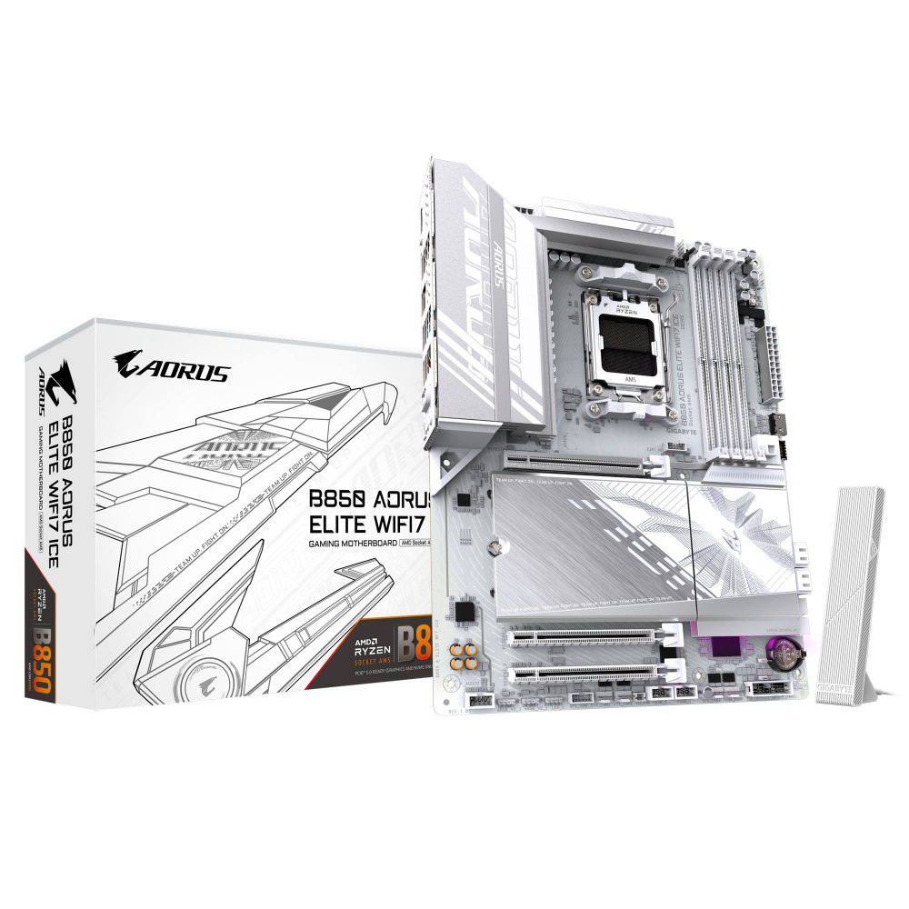 Motherboards GIGABYTE B850 A ELITE WF7 ICE