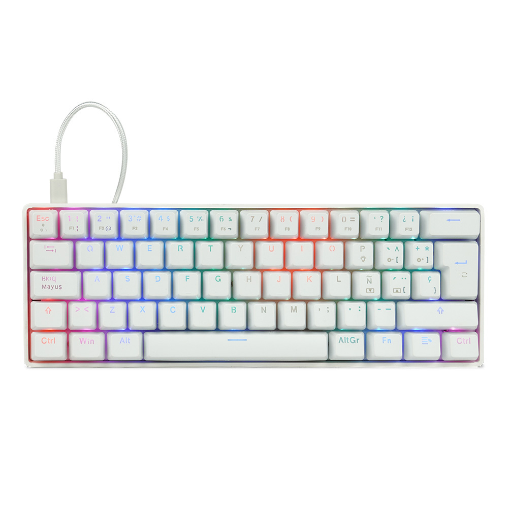 Teclado Mec&aacute;nico GAME FACTOR KBG560-WH